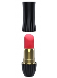 Клиторальный стимулятор-помада LIPSTICK - 9,3 см. - Dream Toys - купить с доставкой в Южно-Сахалинске