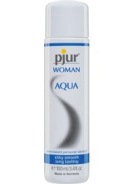Лубрикант на водной основе pjur WOMAN Aqua - 100 мл. - Pjur - купить с доставкой в Южно-Сахалинске