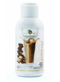 Интимный гель-смазка JUICY FRUIT с ароматом молочного шоколада - 100 мл. - БиоМед - купить с доставкой в Южно-Сахалинске