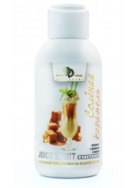 Интимный гель-смазка JUICY FRUIT с ароматом солёной карамели - 100 мл. - БиоМед - купить с доставкой в Южно-Сахалинске