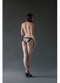 Черные трусики Better с анальной насадкой - 8 см. - Lola Games - купить с доставкой в Южно-Сахалинске