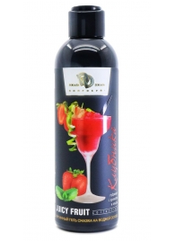 Интимный гель-смазка JUICY FRUIT с ароматом клубники - 200 мл. - БиоМед - купить с доставкой в Южно-Сахалинске