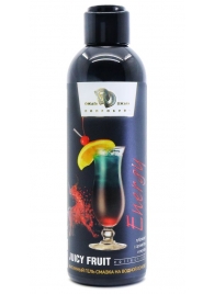 Интимный гель-смазка JUICY FRUIT с ароматом энергетика - 200 мл. - БиоМед - купить с доставкой в Южно-Сахалинске