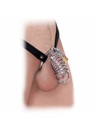 Кольцо верности Extreme Chastity Belt с фиксацией головки - Pipedream - купить с доставкой в Южно-Сахалинске