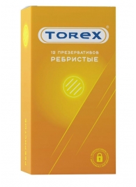 Текстурированные презервативы Torex  Ребристые  - 12 шт. - Torex - купить с доставкой в Южно-Сахалинске