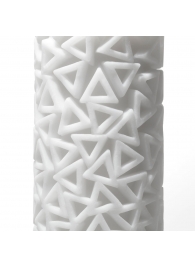 Белый 3D мастурбатор PILE - Tenga - в Южно-Сахалинске купить с доставкой