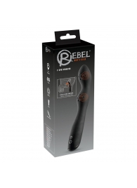 Черный вибромассажер простаты P-Spot - 23,5 см. - Orion - в Южно-Сахалинске купить с доставкой