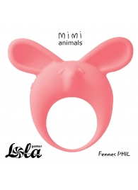 Оранжевое эрекционное кольцо Fennec Phil - Lola Games - в Южно-Сахалинске купить с доставкой