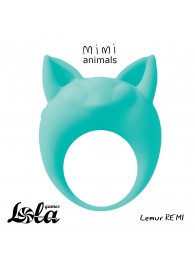 Зеленое эрекционное кольцо Lemur Remi - Lola Games - в Южно-Сахалинске купить с доставкой