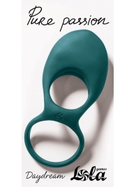 Зеленое эрекционное виброкольцо Daydream - Lola Games - в Южно-Сахалинске купить с доставкой