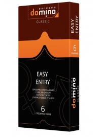 Презервативы с увеличенным количеством смазки DOMINO Easy Entry - 6 шт. - Domino - купить с доставкой в Южно-Сахалинске