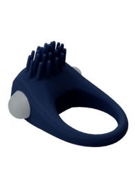 Синее эрекционное виброкольцо STIMU RING - Dream Toys - в Южно-Сахалинске купить с доставкой