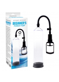 Прозрачная поршневая помпа Beginners Power Pump - Chisa - в Южно-Сахалинске купить с доставкой