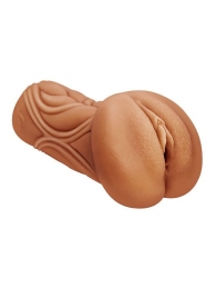 Кофейный мастурбатор-вагина Dumpling - Lola Games - в Южно-Сахалинске купить с доставкой