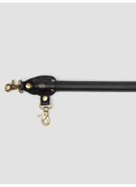 Черная распорка для ног Bound to You Faux Leather Spreader Bar - 50,8 см. - Fifty Shades of Grey - купить с доставкой в Южно-Сахалинске