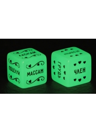 Неоновые секс-кубики  Страстные ласки - Сима-Ленд - купить с доставкой в Южно-Сахалинске