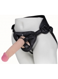 Пояс харнесс BEST UNI strap с 2 сменными насадками - 18,5 и 16 см. - LOVETOY (А-Полимер) - купить с доставкой в Южно-Сахалинске