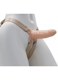 Телесный мужской парапротез MEN STYLE - 15 см. - LOVETOY (А-Полимер) - купить с доставкой в Южно-Сахалинске