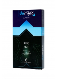 Презервативы увеличенного размера DOMINO Classic King size - 6 шт. - Domino - купить с доставкой в Южно-Сахалинске