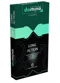 Презервативы с пролонгирующим эффектом DOMINO Classic Long action - 6 шт. - Domino - купить с доставкой в Южно-Сахалинске