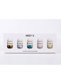 Набор из 5 мастурбаторов Hedy X5 Mixed - Svakom - в Южно-Сахалинске купить с доставкой