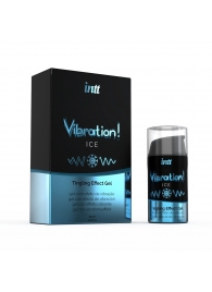 Жидкий интимный гель с эффектом вибрации Vibration! Ice - 15 мл. - INTT - купить с доставкой в Южно-Сахалинске