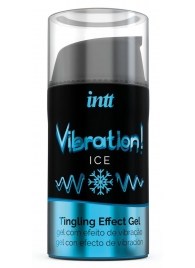 Жидкий интимный гель с эффектом вибрации Vibration! Ice - 15 мл. - INTT - купить с доставкой в Южно-Сахалинске
