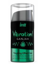 Жидкий интимный гель с эффектом вибрации Vibration! Ganjah - 15 мл. - INTT - купить с доставкой в Южно-Сахалинске