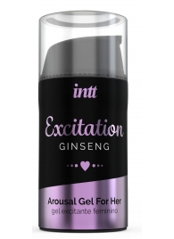 Женский возбуждающий интимный гель Excitation Ginseng - 15 мл. - INTT - купить с доставкой в Южно-Сахалинске