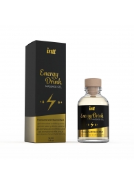 Массажный гель с согревающим эффектом Energy Drink - 30 мл. - INTT - купить с доставкой в Южно-Сахалинске