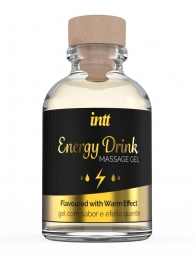 Массажный гель с согревающим эффектом Energy Drink - 30 мл. - INTT - купить с доставкой в Южно-Сахалинске