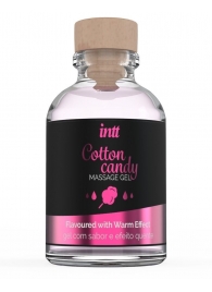 Массажный гель с согревающим эффектом Cotton Candy - 30 мл. - INTT - купить с доставкой в Южно-Сахалинске