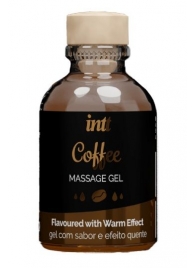Массажный гель с согревающим эффектом Coffee - 30 мл. - INTT - купить с доставкой в Южно-Сахалинске