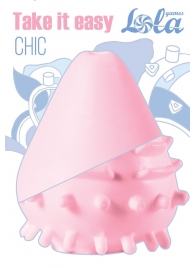 Нежно-розовый мастурбатор Chic - Lola Games - в Южно-Сахалинске купить с доставкой