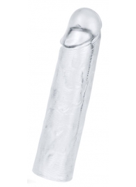Прозрачная насадка-удлинитель Flawless Clear Penis Sleeve Add 1 - 15,5 см. - Lovetoy - в Южно-Сахалинске купить с доставкой