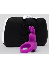 Фиолетовое эрекционное виброкольцо Happy Rabbit Cock Ring Kit - Happy Rabbit - в Южно-Сахалинске купить с доставкой
