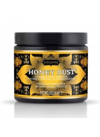 Пудра для тела Honey Dust Body Powder с ароматом кокоса и ананаса - 170 гр. - Kama Sutra - купить с доставкой в Южно-Сахалинске