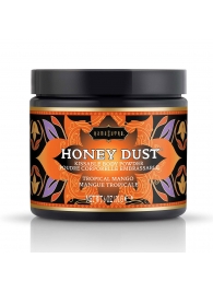 Пудра для тела Honey Dust Body Powder с ароматом манго - 170 гр. - Kama Sutra - купить с доставкой в Южно-Сахалинске