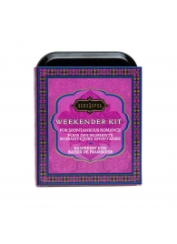 Эротический набор Weekender Kit Raspberry Kiss - Kama Sutra - купить с доставкой в Южно-Сахалинске