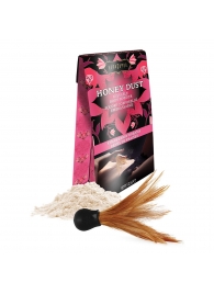 Пудра для тела Honey Dust Body Powder с ароматом клубники - 28 гр. - Kama Sutra - купить с доставкой в Южно-Сахалинске