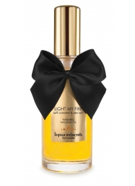 Массажное масло Light My Fire с ароматом карамели - 100 мл. - Bijoux Indiscrets - купить с доставкой в Южно-Сахалинске