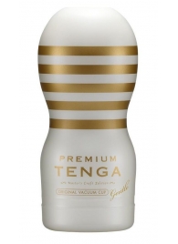 Мастурбатор TENGA Premium Original Vacuum Cup Gentle - Tenga - в Южно-Сахалинске купить с доставкой