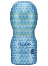Мастурбатор с охлаждающей смазкой TENGA Original Vacuum Cup Extra Cool - Tenga - в Южно-Сахалинске купить с доставкой
