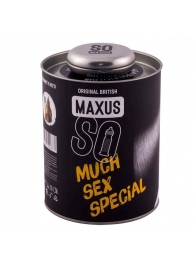 Текстурированные презервативы в кейсе MAXUS So Much Sex - 100 шт. - Maxus - купить с доставкой в Южно-Сахалинске