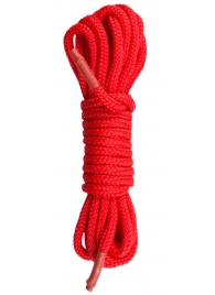 Красная веревка для связывания Nylon Rope - 5 м. - Easy toys - купить с доставкой в Южно-Сахалинске