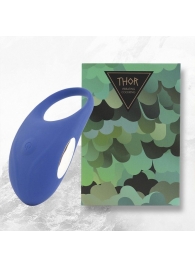 Синее кольцо с вибрацией Thor Cockring - FeelzToys - в Южно-Сахалинске купить с доставкой