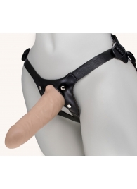 Пустотелый фаллопротез MEN STYLE - 17,5 см. - LOVETOY (А-Полимер) - купить с доставкой в Южно-Сахалинске