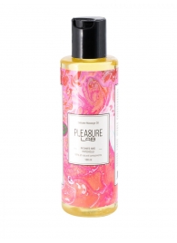 Массажное масло Pleasure Lab Delicate с ароматом пиона и пачули - 100 мл. - Pleasure Lab - купить с доставкой в Южно-Сахалинске