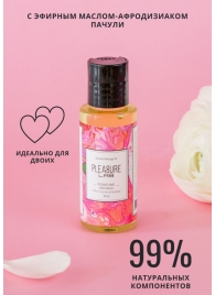 Массажное масло Pleasure Lab Delicate с ароматом пиона и пачули - 50 мл. - Pleasure Lab - купить с доставкой в Южно-Сахалинске