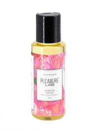 Массажное масло Pleasure Lab Delicate с ароматом пиона и пачули - 50 мл. - Pleasure Lab - купить с доставкой в Южно-Сахалинске